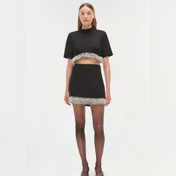 Simkhai Dresses & Skirts - NEW SET TOP 6 SKIRT 4 Dua Embellished Mini Skirt & Top Set